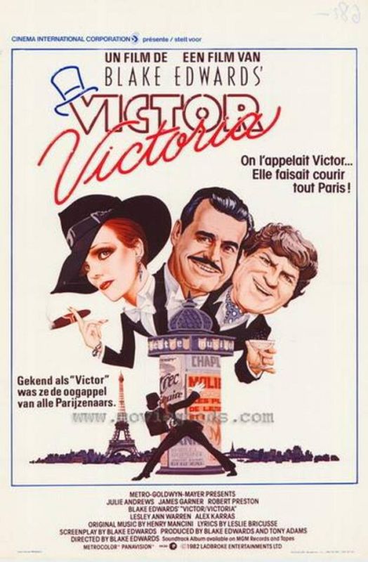 Cartel de la película 'Víctor victoria'