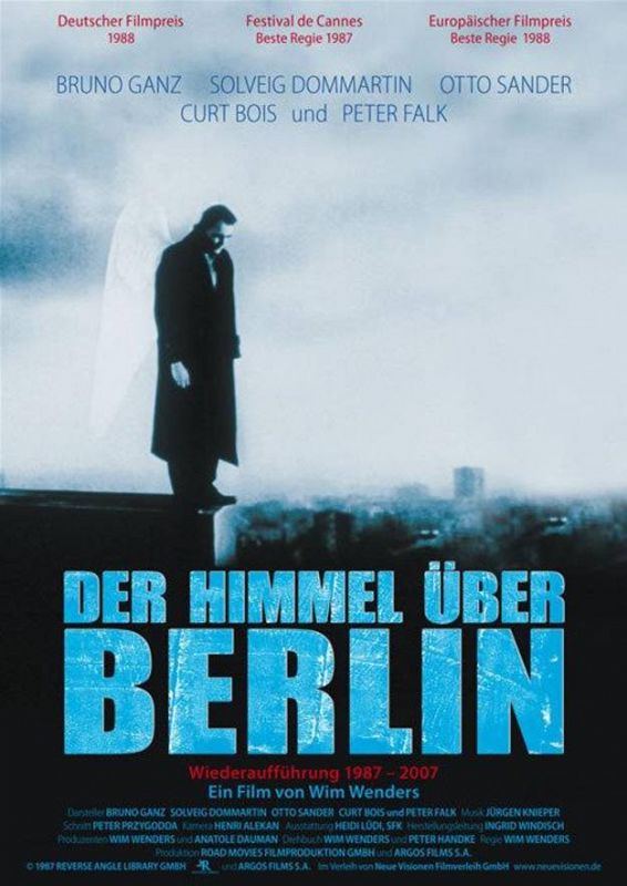 Cartel de la película 'El cielo sobre Berlín'