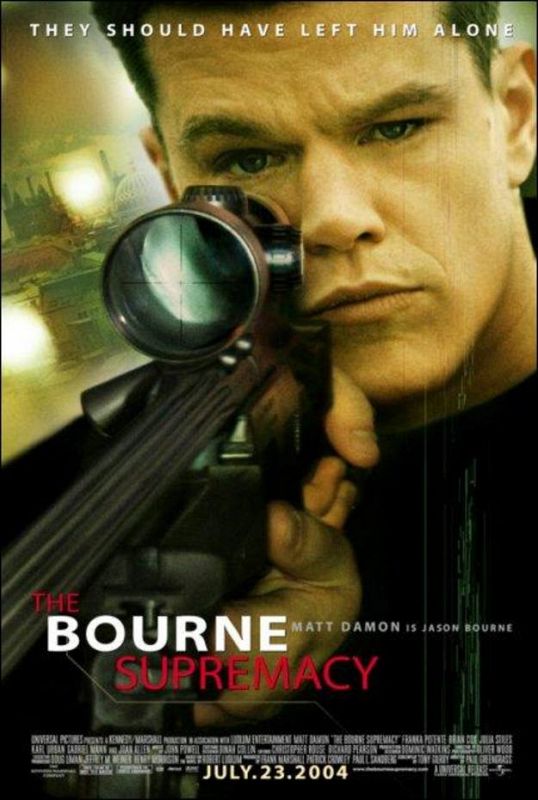 Cartel de la película 'El mito de Bourne'