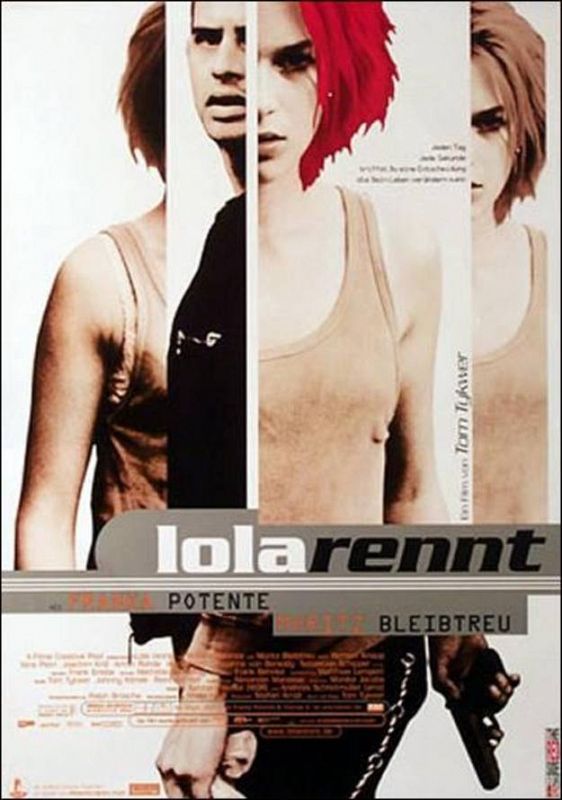 Cartel de la película 'Corre, Lola corre'