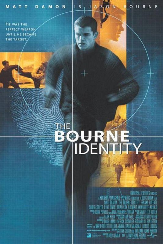 Cartel de la película 'El caso Bourne'