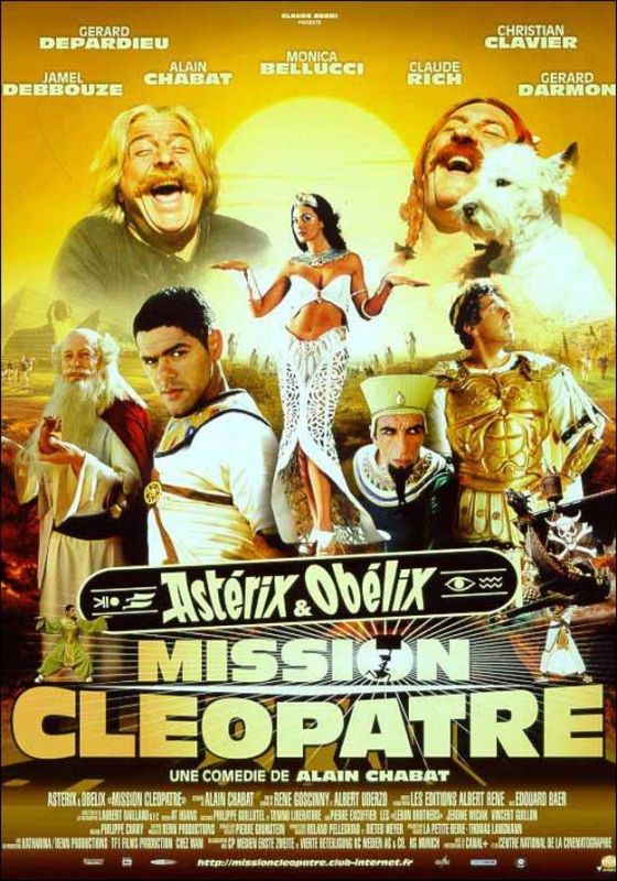 Cartel de la película 'Asterix y Obelix: misión Cleopatra'