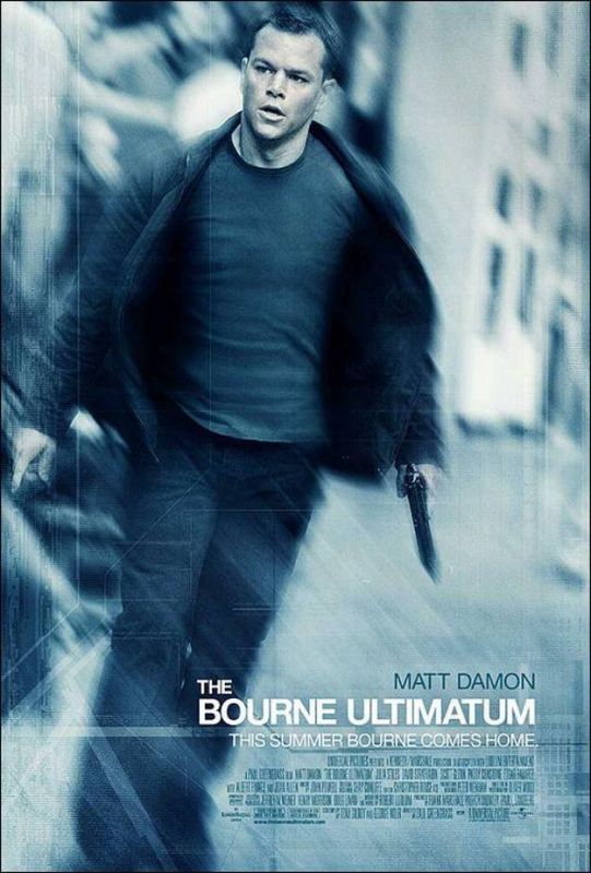 Cartel de la película 'El ultimatum de Bourne'