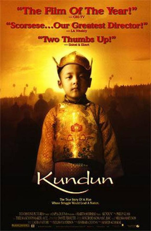 Cartel de la película Kundun
