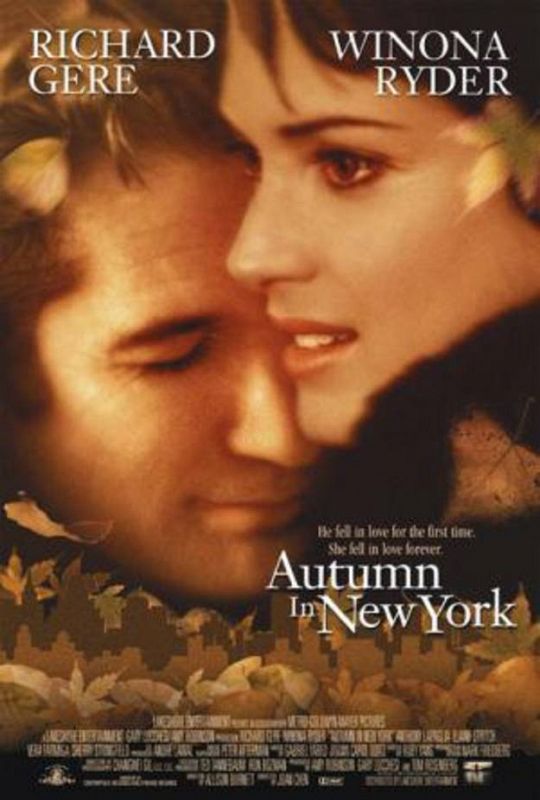 Cartel de la película 'Otoño en Nueva York'