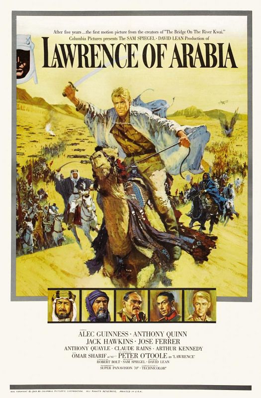 Cartel de la película 'Lawrence de Arabia'