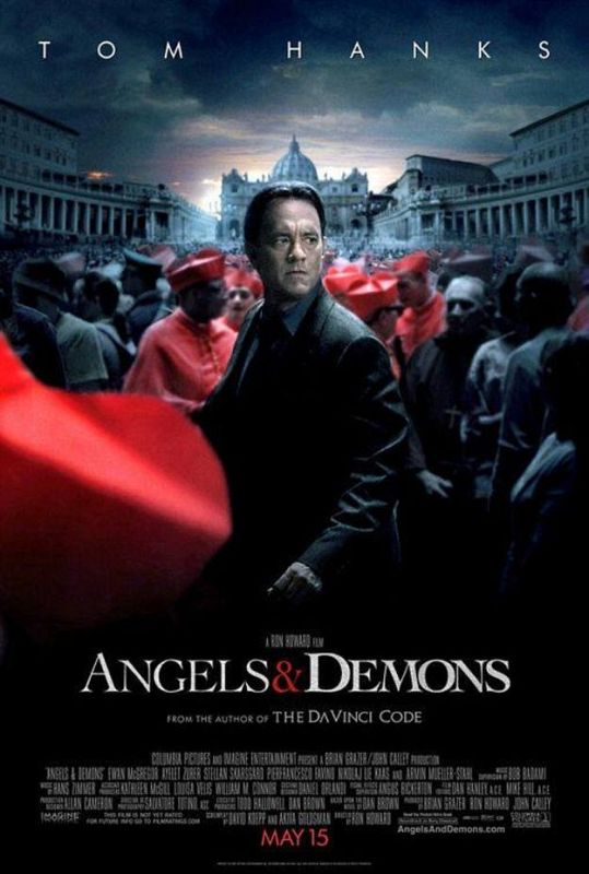 Cartel de la película 'Ángeles y demonios'
