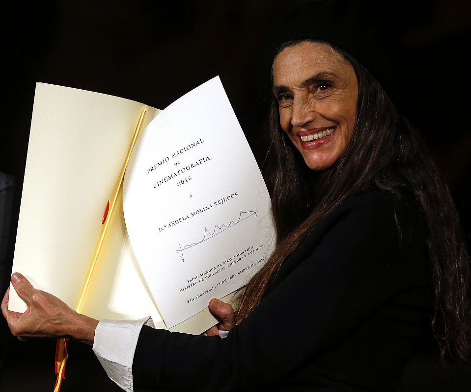 Ángela Molina, Premio Nacional de Cinematrografía