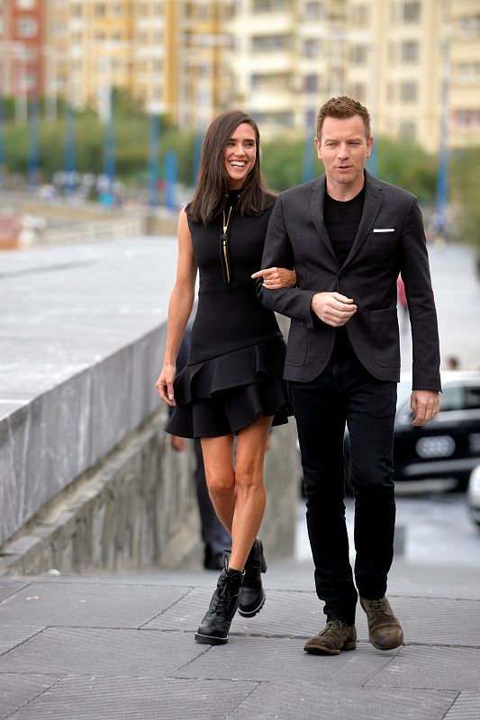 Actor Ewan McGregor and actor Jennifer Connelly arrive to a photocall to promote the feature film American Pastoral at the San Sebastian Film Festival