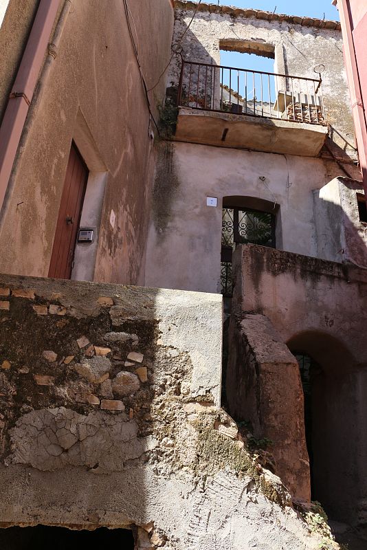 Un rincón en las calles de Riace