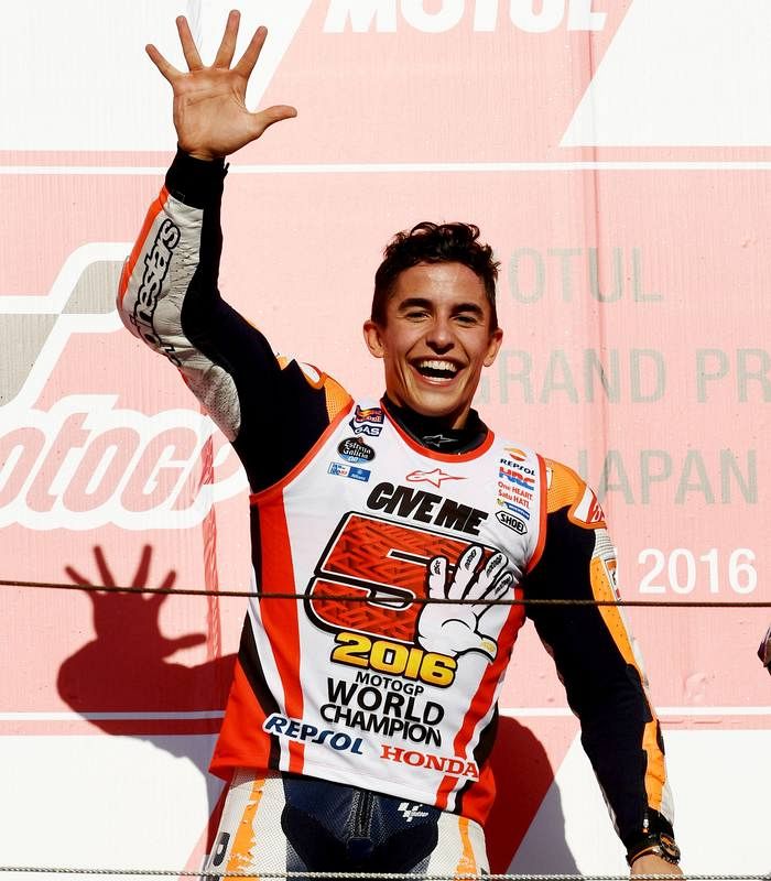 Márquez completa su 'manita'