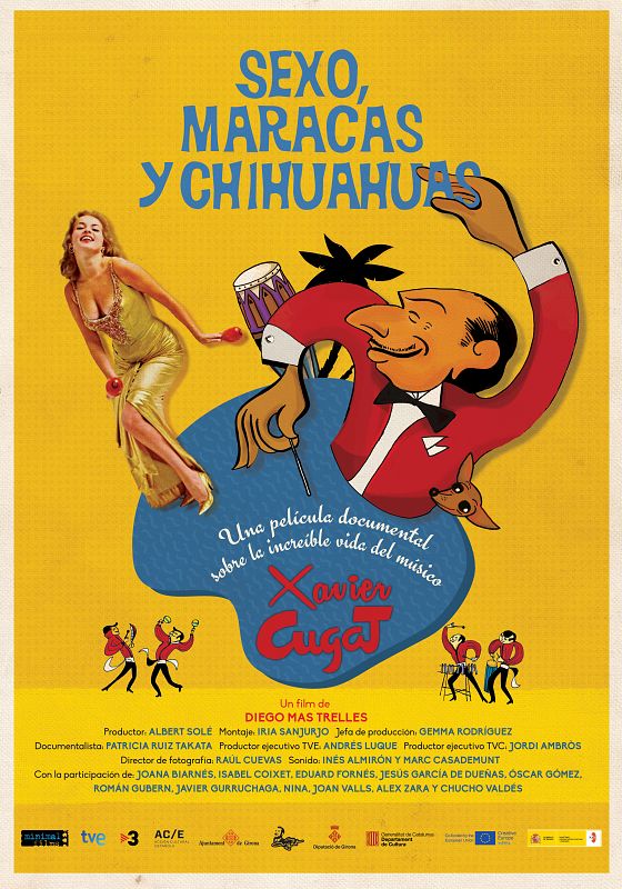 Cartel del documental "Sexo, maracas y chihuahuas"