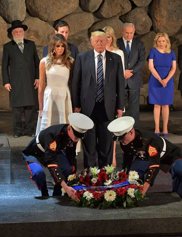 Trump visita Israel y Palestina