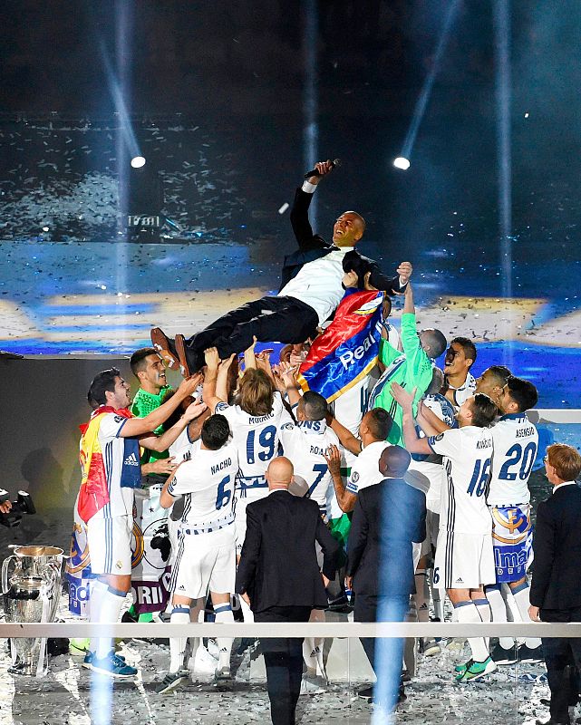 El Madrid celebra la Duodécima