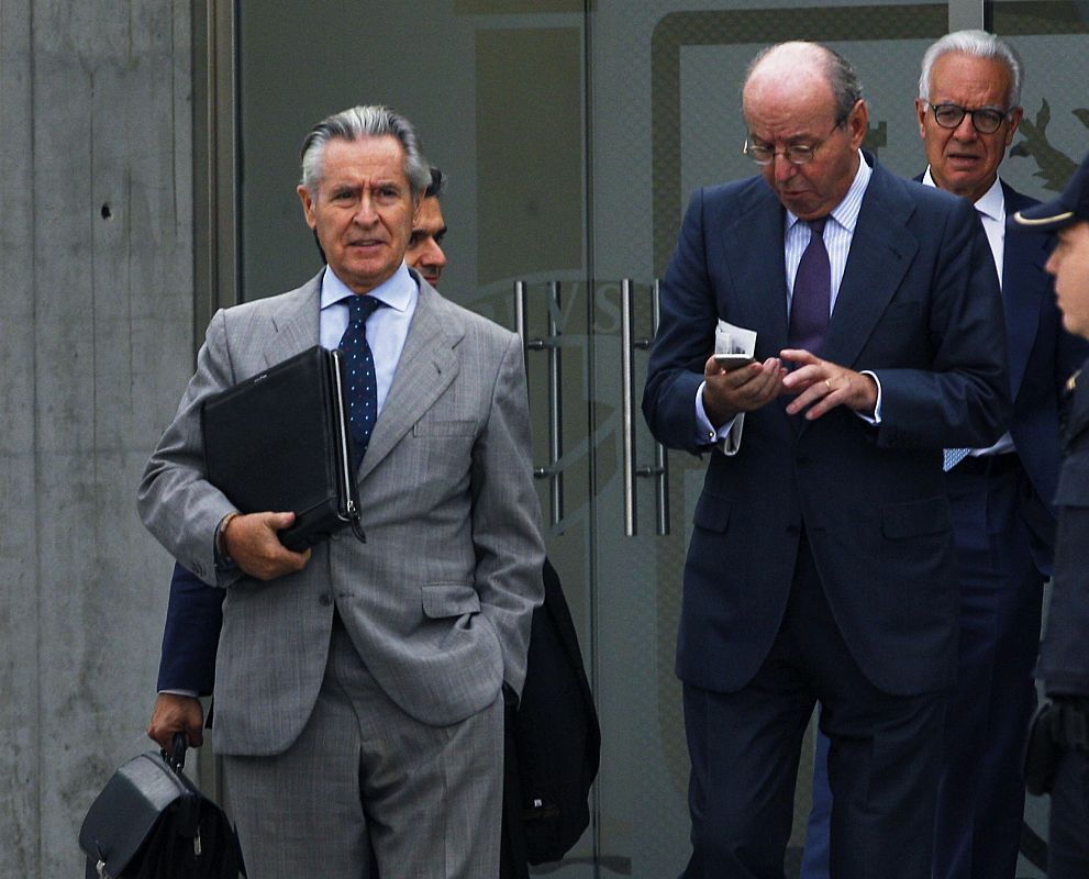 Miguel Blesa y Rafael Spottorno