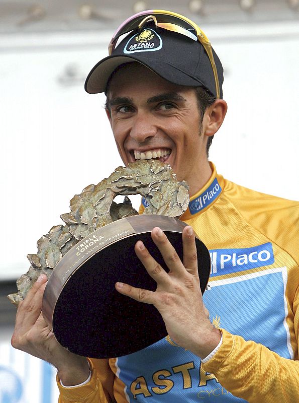 El palmarés de Alberto Contador, en imágenes