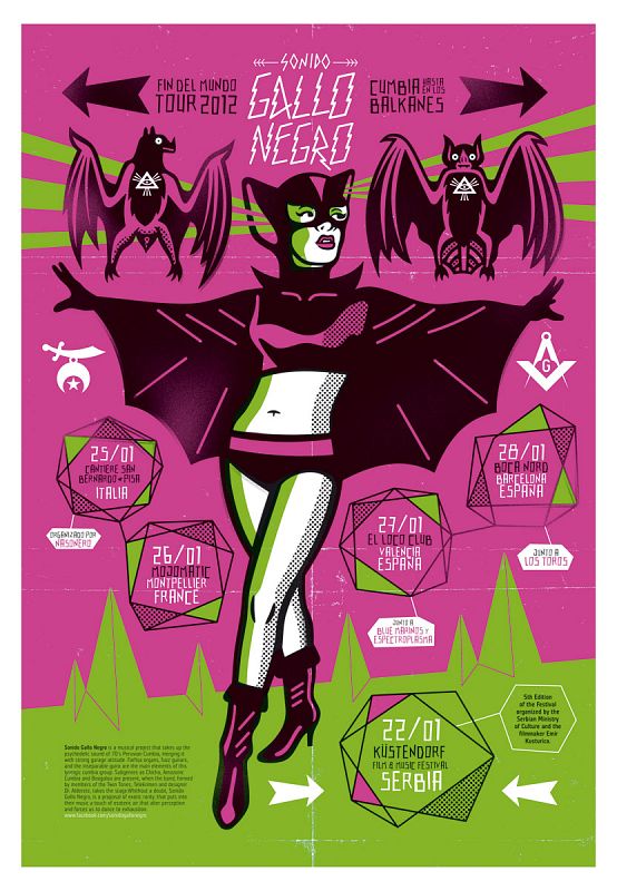'Sonido Gallo Negro, Fin del Mundo Tour'