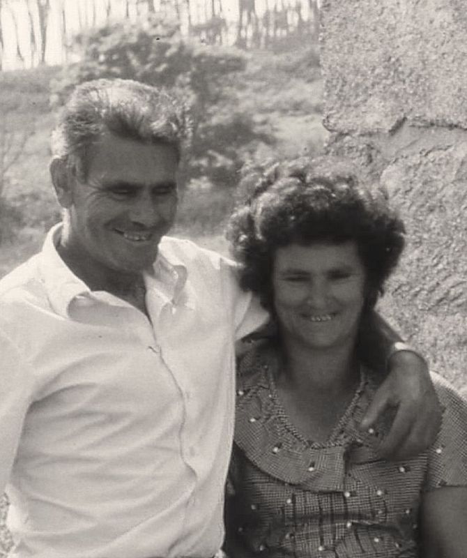 Ramiro, el ayudante del farero, y su esposa