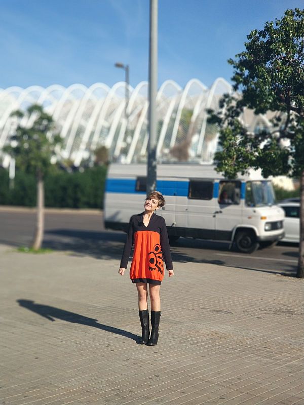 Nuestra presentadora Sara Escudero