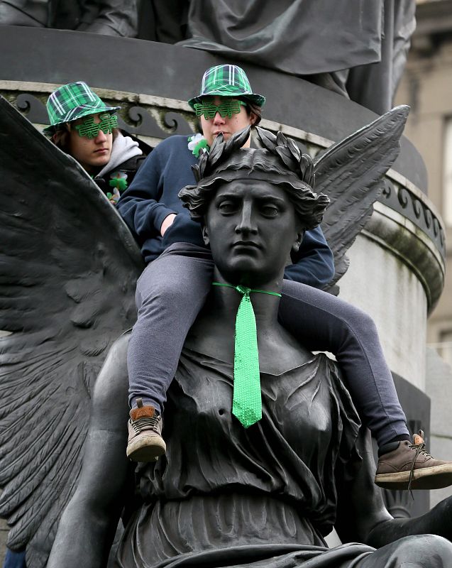 Desfile de San Patricio en Dublín