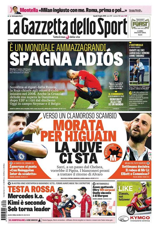 La Gazzeta dello Sport