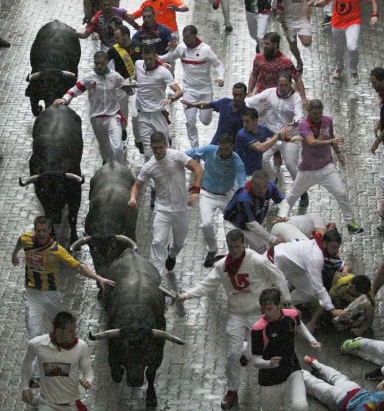 Segundo encierro Sanfermines 2018