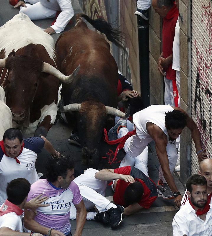 Tercer encierro de los Sanfermines 2018