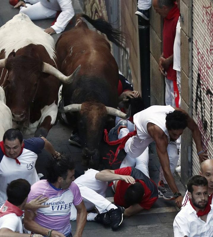 Tercer encierro de los Sanfermines 2018