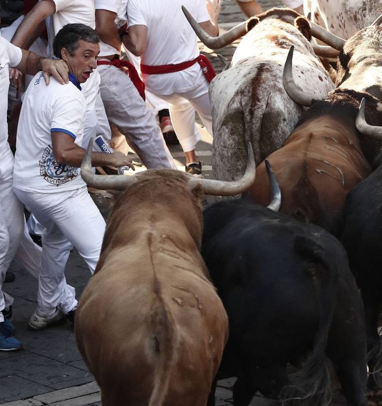 Cuarto encierro de los Sanfermines 2018