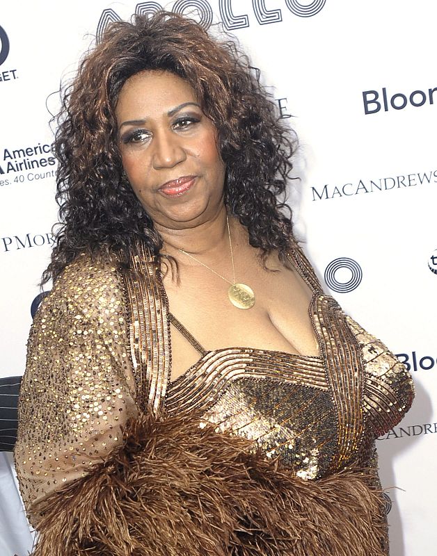 Aretha Franklin, toda una vida sobre la alfombra roja