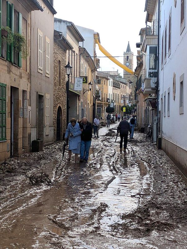 San Llorenç en Mallorca, una localidad arrasada por las aguas
