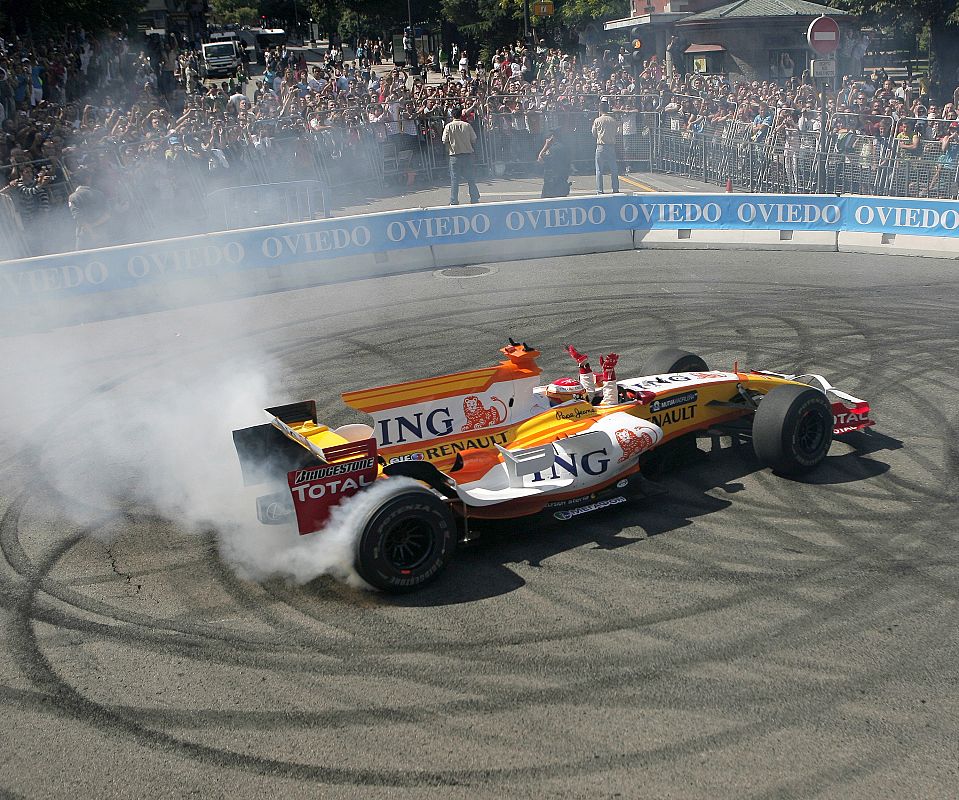 EXHIBICION DE FERNANDO ALONSO