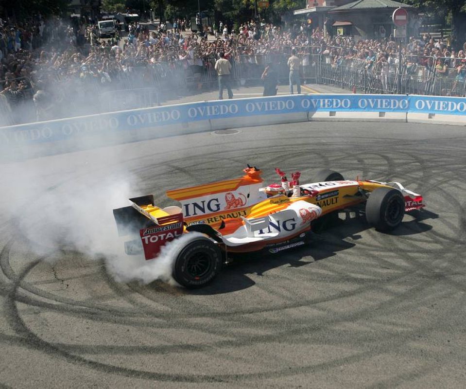 EXHIBICION DE FERNANDO ALONSO