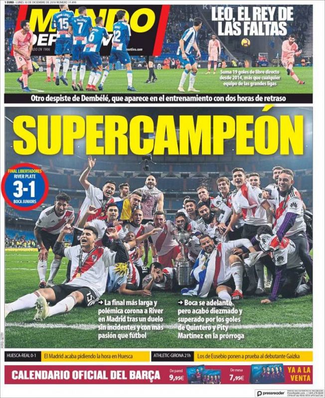 Portada Mundo Deportivo