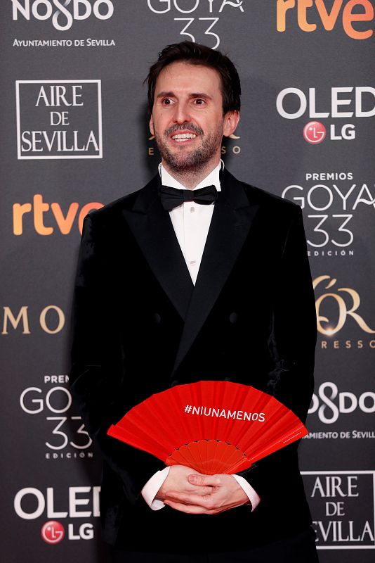 El actor Julián López en los Premios Goya 2019