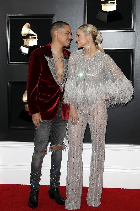 La 61ª edición de los Grammy, en imágenes