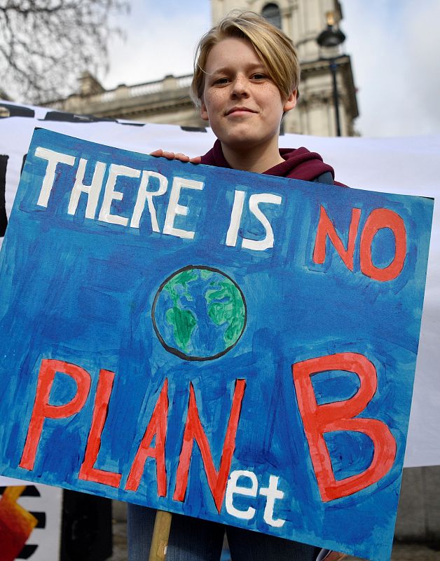 Huelga de estudiantes convocada por 'Jóvenes por el Clima'