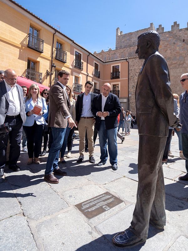 Rivera visita Ávila