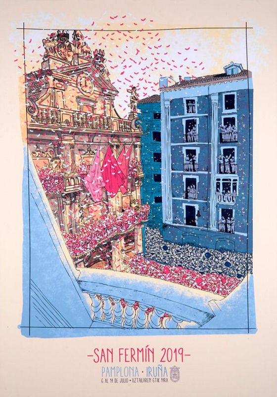 'Ayer soñé con un 6 de julio', cartel de los Sanfermines 2019