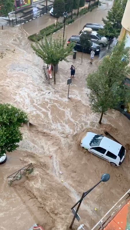 Arganda evalúa los daños tras las fuertes lluvias