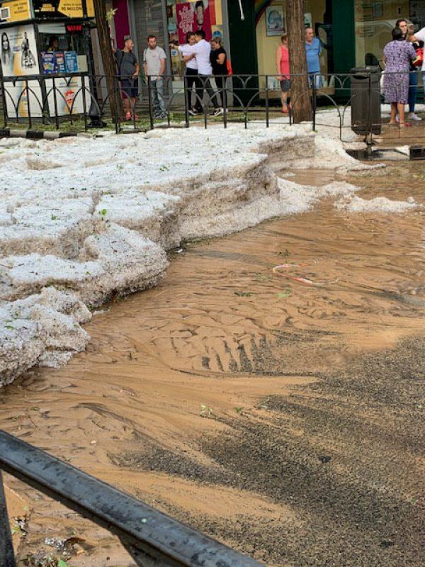 Arganda evalúa los daños tras las fuertes lluvias