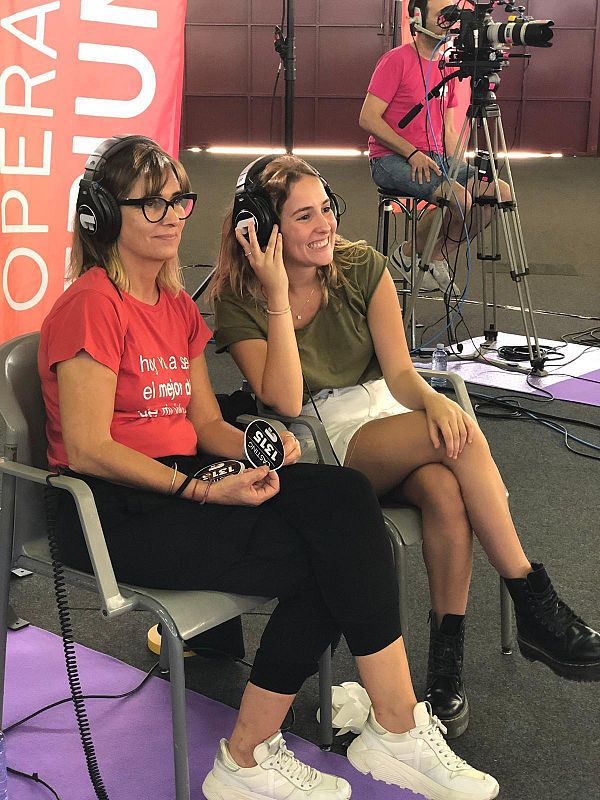 La exconcursante Marilia Monzón fue jurado por un rato en la fase 1 del casting de OT 2020 en Las Palmas