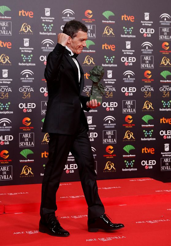 Los mejores momentos de los Goya 2020: Antonio Bnaderas recibe el Goya a "Mejor Actor"