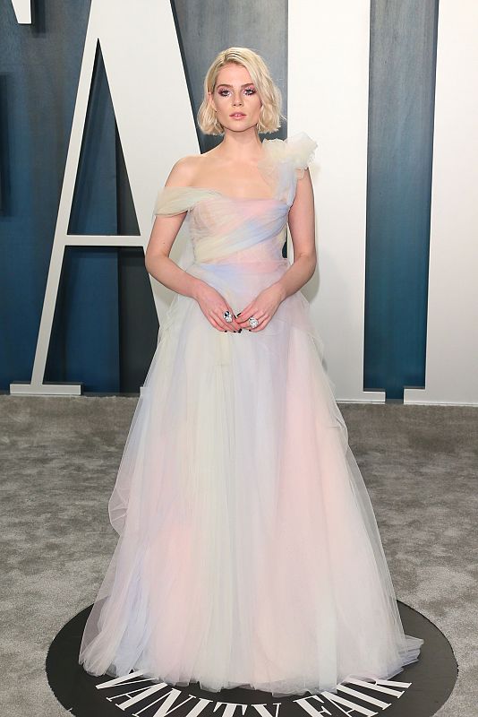 Lucy Boynton, en la fiesta posterior a la ceremonia de los Oscar