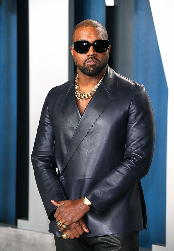 El rapero Kanye West, en la fiesta de los Oscar