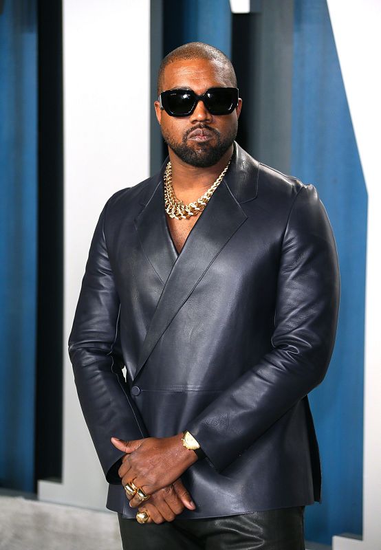 El rapero Kanye West, en la fiesta de los Oscar