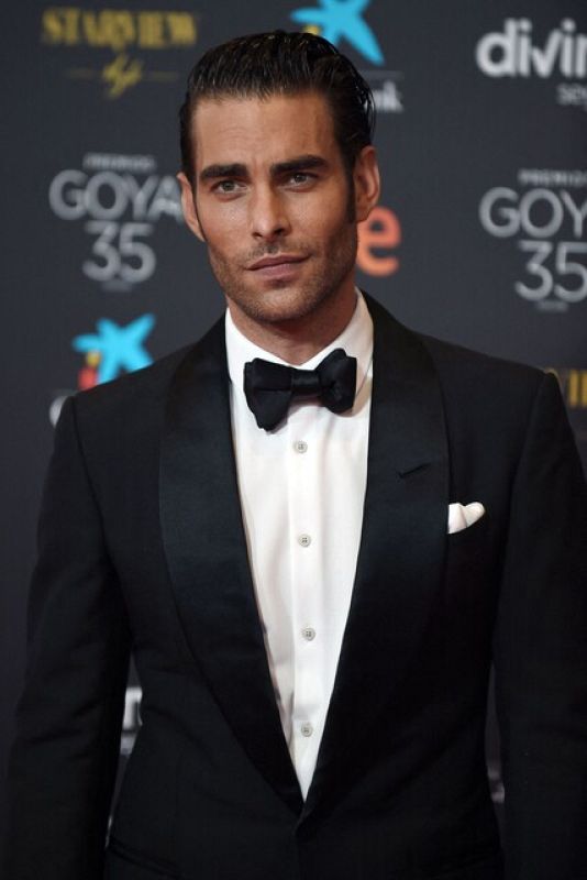 Jon Kortajarena posa ante las cámaras de los Goya