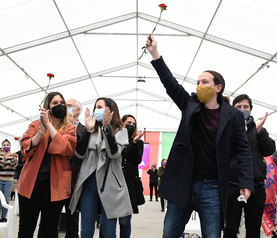 Acto de Unidas Podemos en Collado Villalba