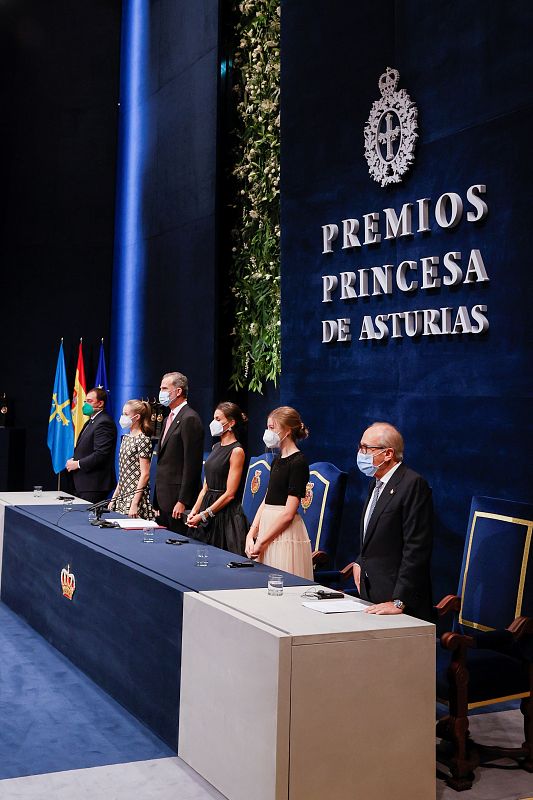 Ceremonia de los Premios Princesa de Asturias 2021.