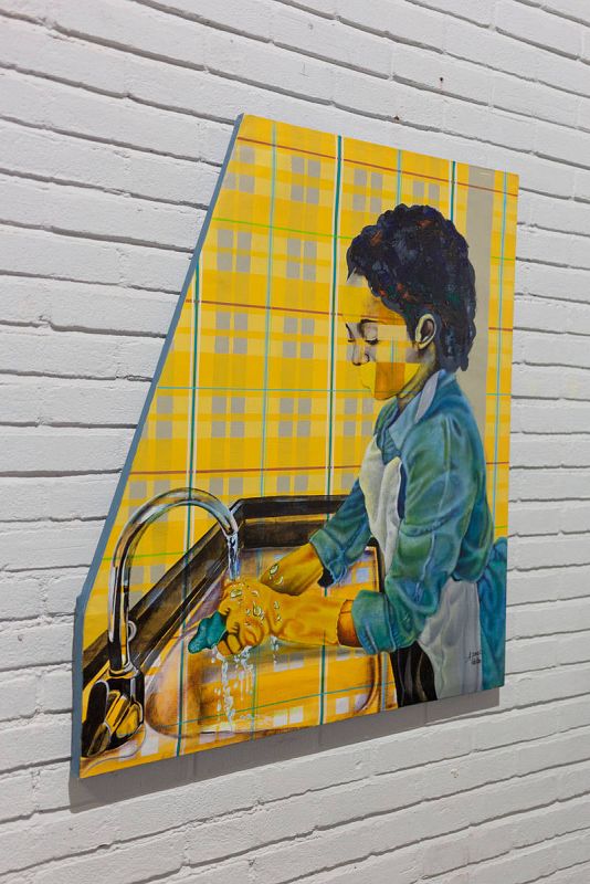  Ménage á deux (Shadow Women series) - (Alida Ymele, 2020)